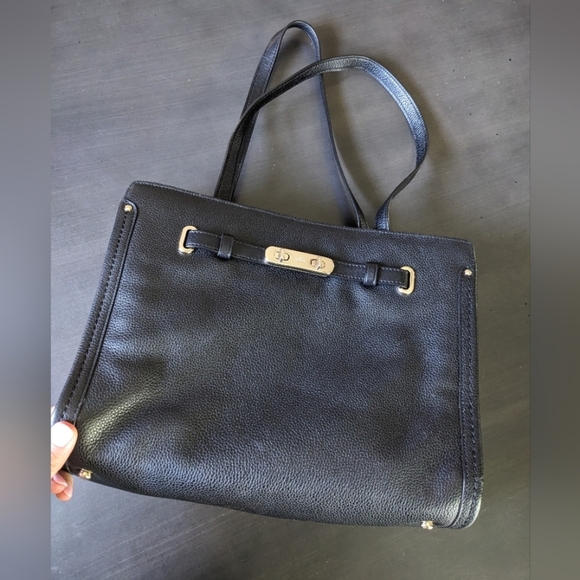 Coach Handbags - Coach black leather handbag